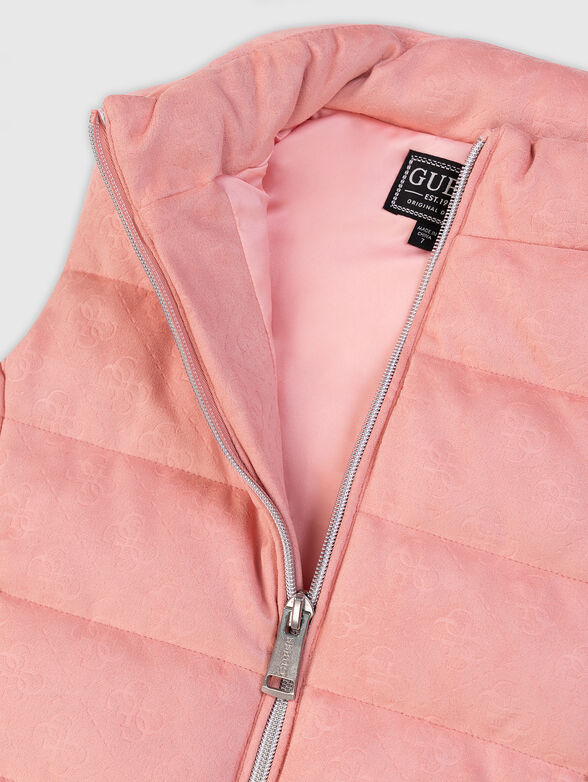 Padded vest with 4G logo accent - 4