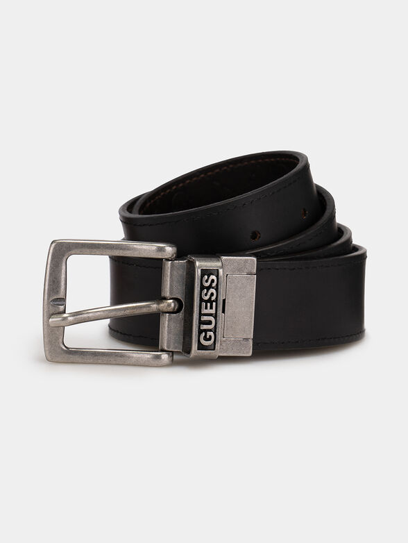 Leather reversible belt - 2