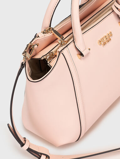 Black LEIE eco leather tote bag - 5
