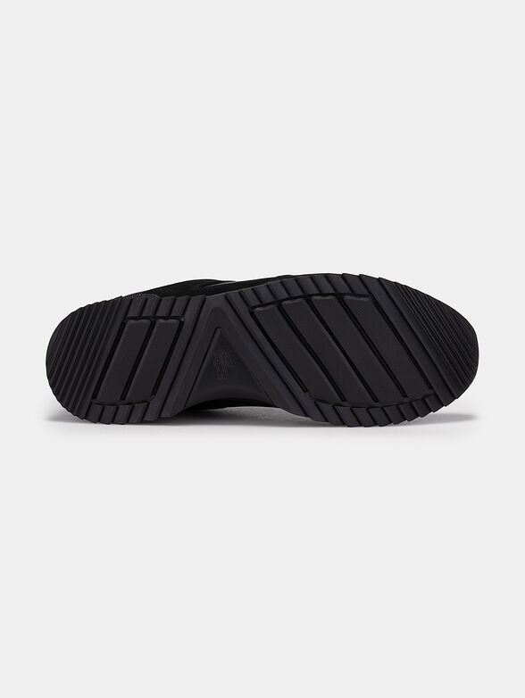 JOGGEUR black sneakers with logo accent - 5