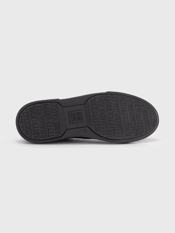 BRENT black sneakers - 5