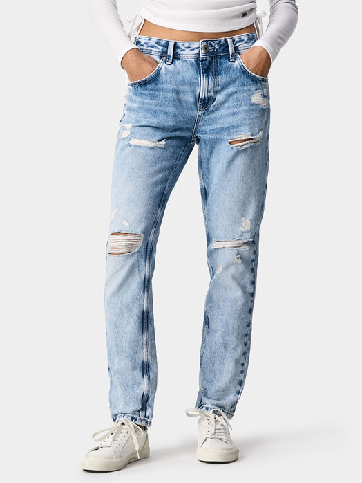 VIOLET jeans with high waist