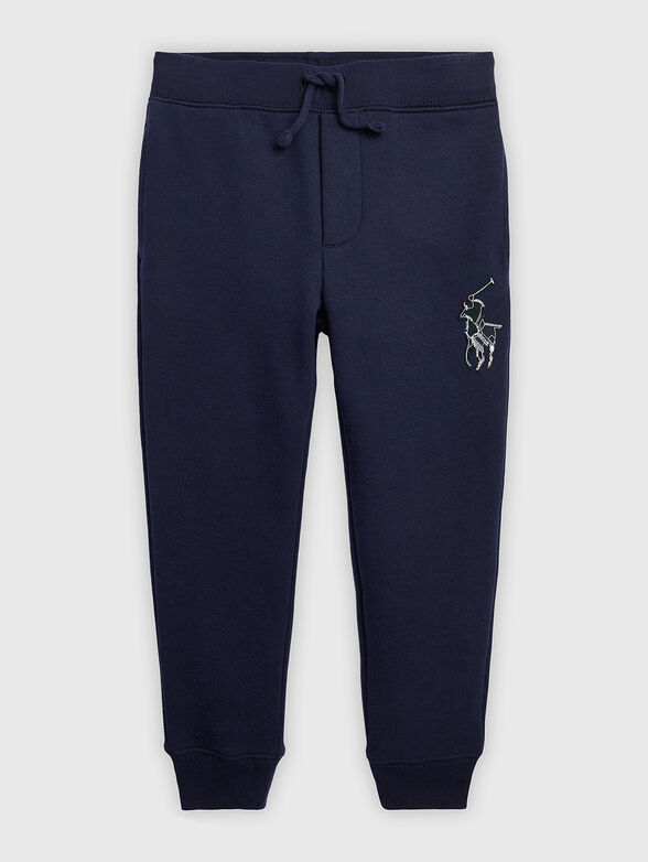 ATHLETIC dark blue sports pants - 1