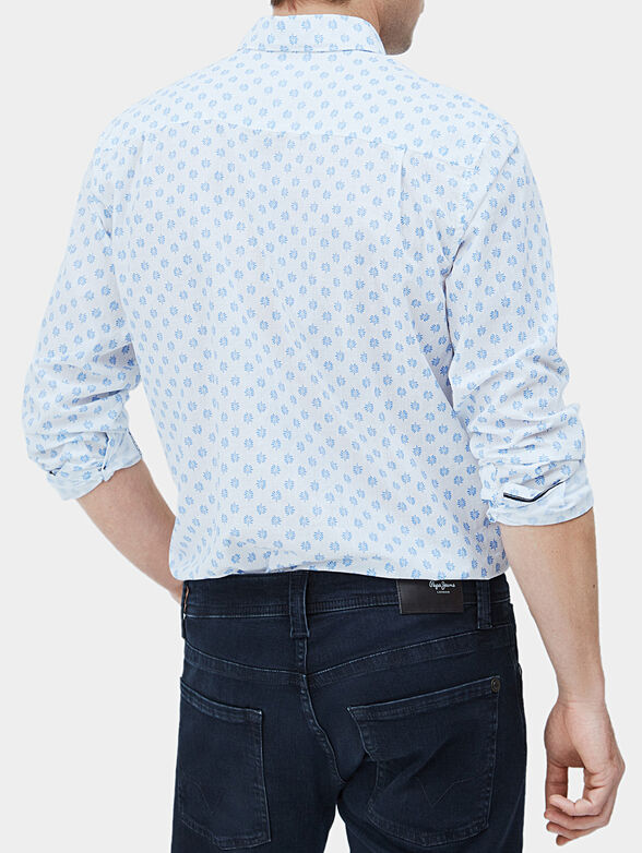PETER Shirt with floral motifs - 4