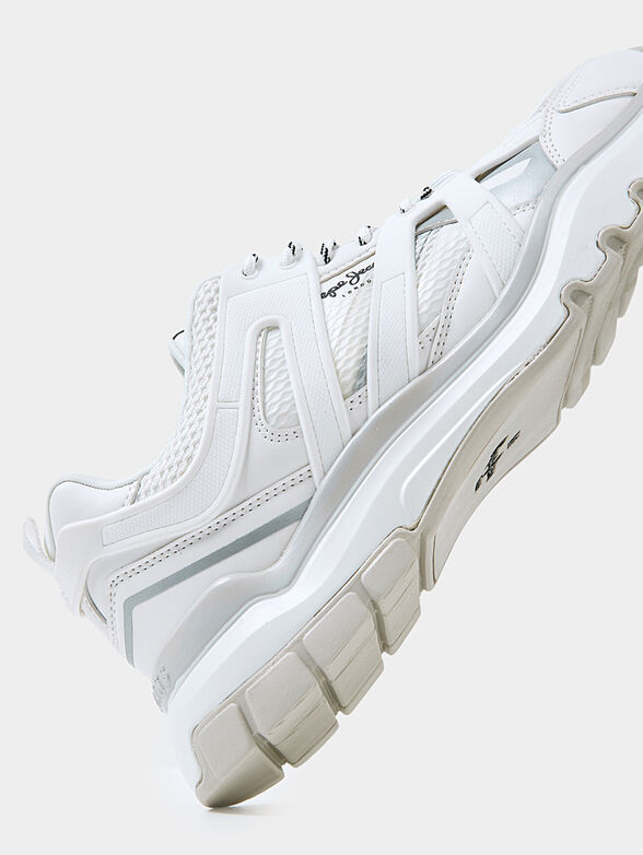 BANKSY white sneakers - 6
