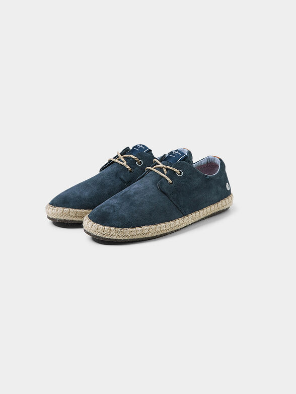 Espadrilles in dark blue color - 2