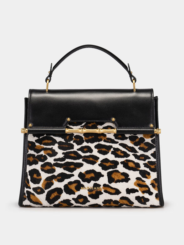 ALIA handbag with animal print - 1