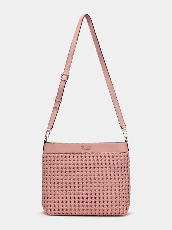 SICILIA hobo bag with knitted texture - 2