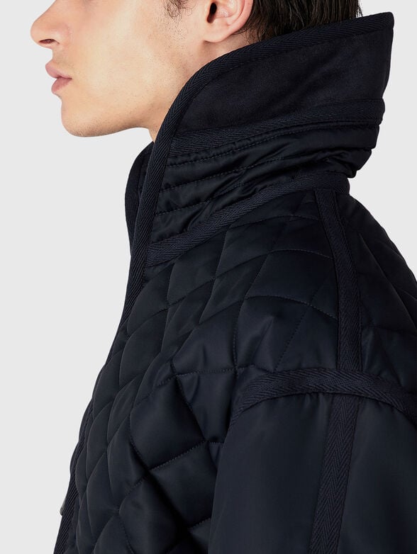 Transition jacket with quilted effect - 4