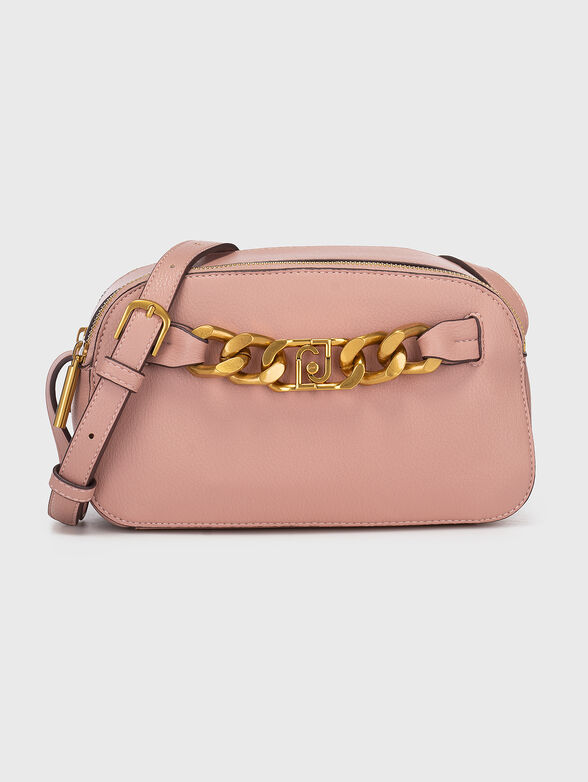Crossbody bag with gold details - 1