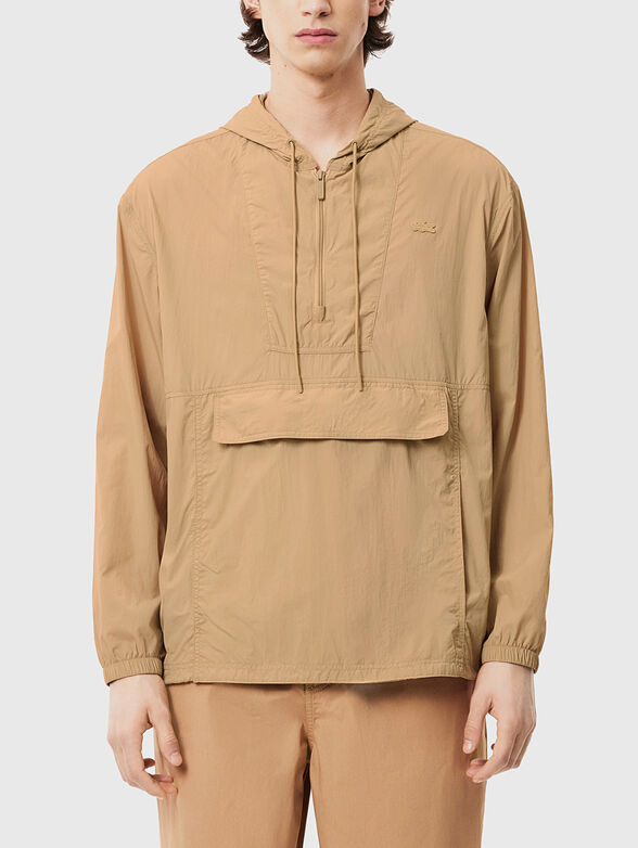 Beige transitional jacket - 1