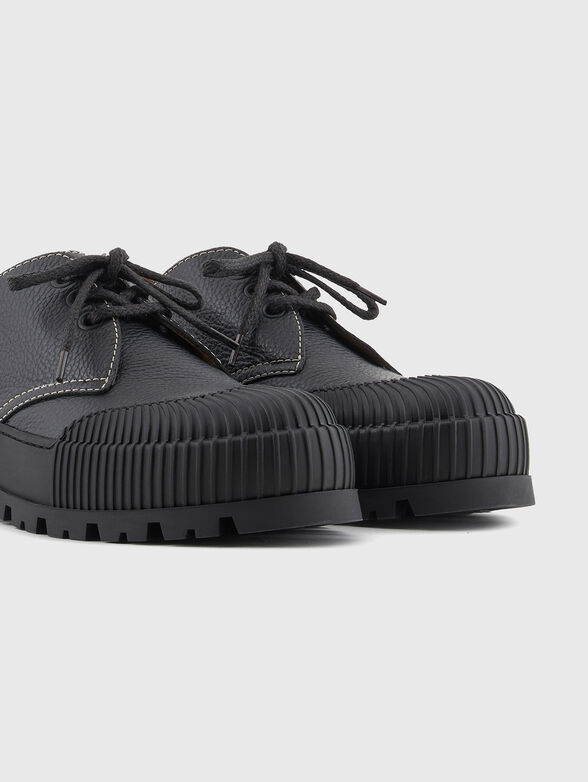 Low leather shoes - 4