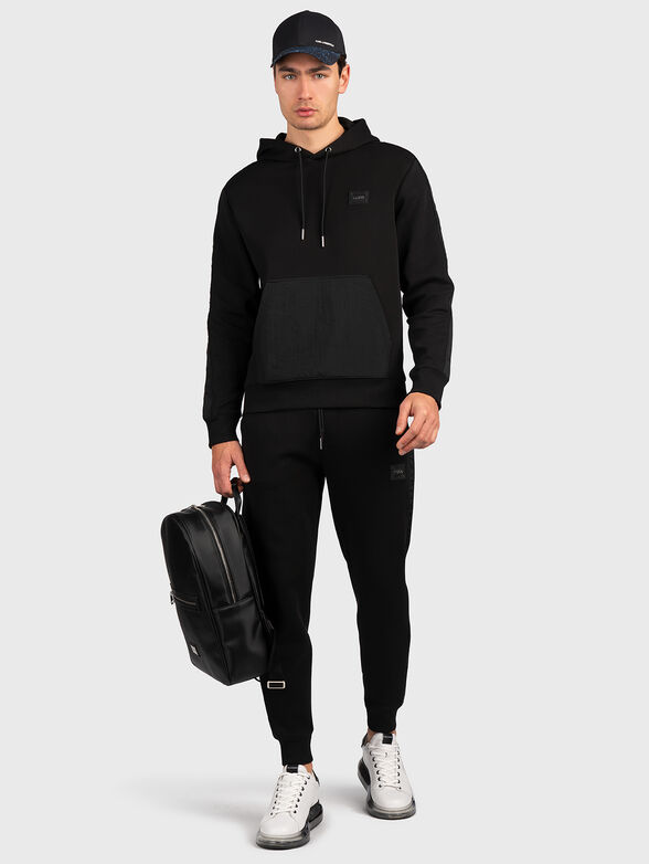DIMAX black sports trousers - 4
