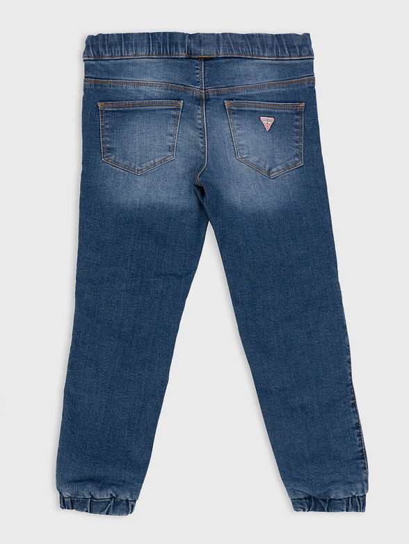 Ellastic waist jeans - 2