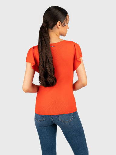 Cut out detail blouse - 3