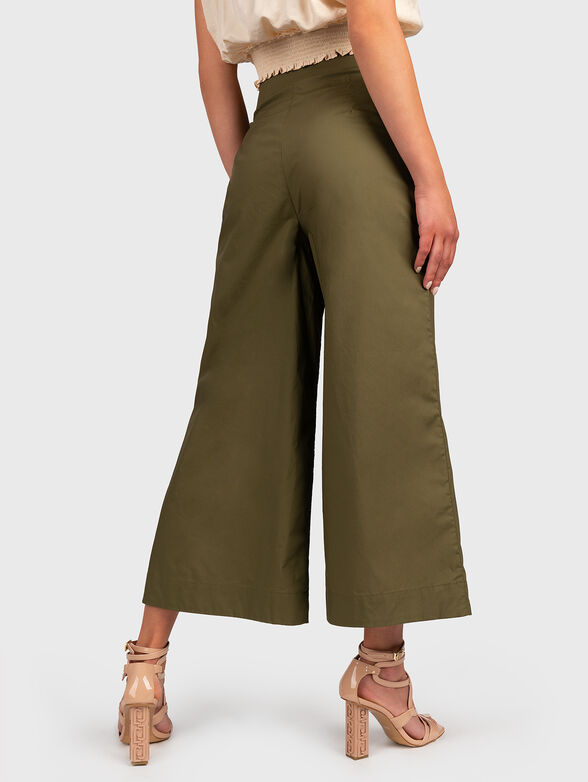 Cotton poplin trousers - 2