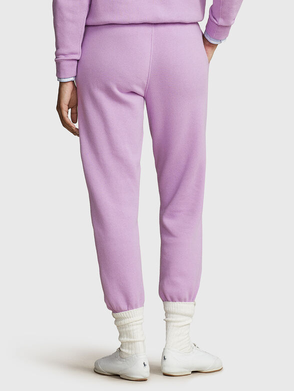 ATHLETIC purple sports trousers  - 1