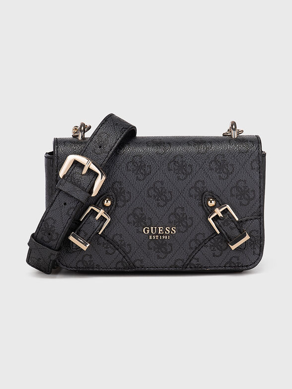 DIDI grey crossbody bag with monogram print - 1
