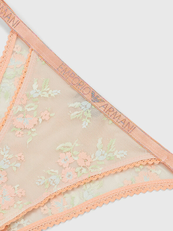 Bikini with floral details  - 3