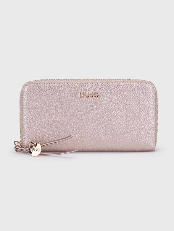 Purse with logo pendant - 1