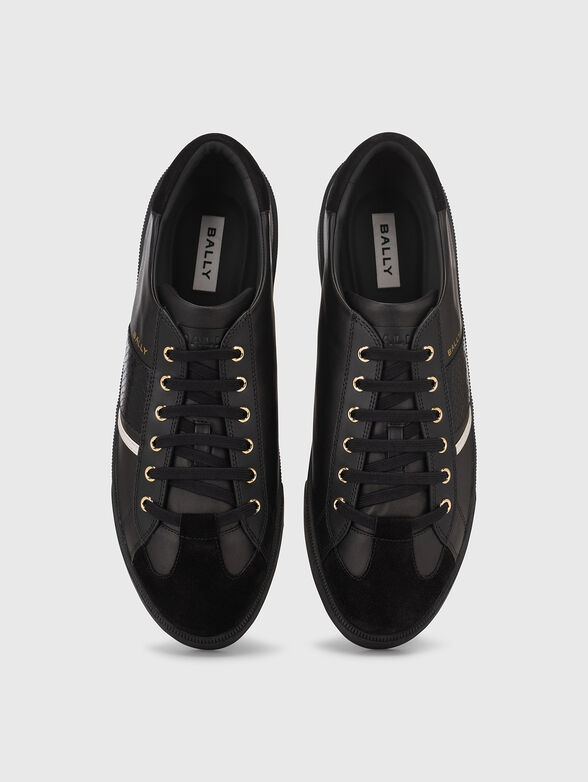Leather sneakers - 6