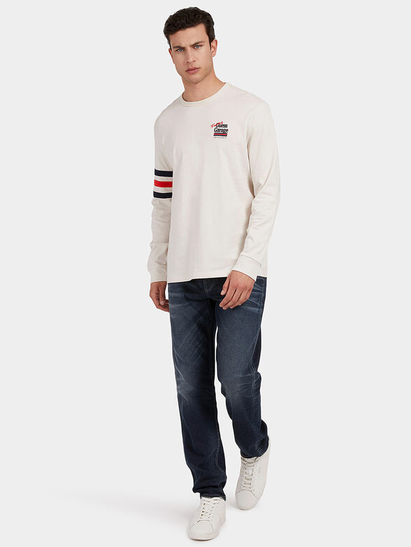 ECO SIDECAR jeans with logo patch - 2