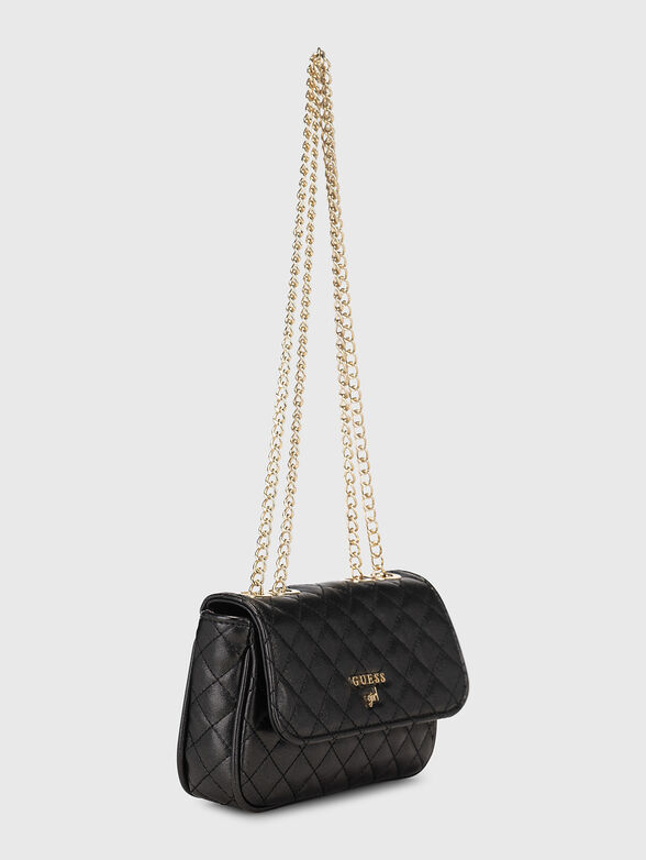 Quilted effect crossbody bag  - 4