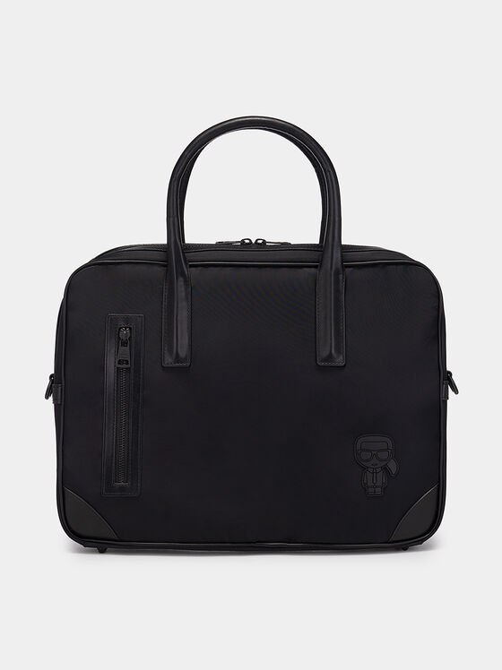 Black laptop bag - 1