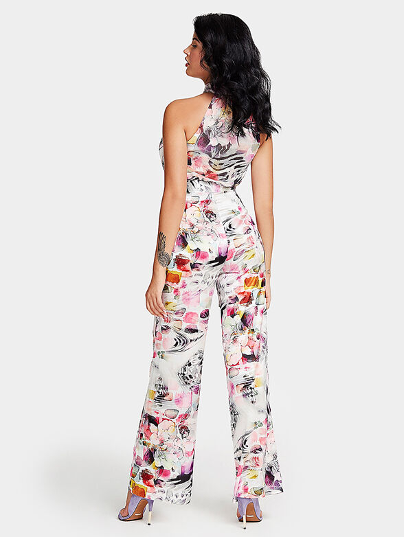 Jumpsuit with floral print - 2