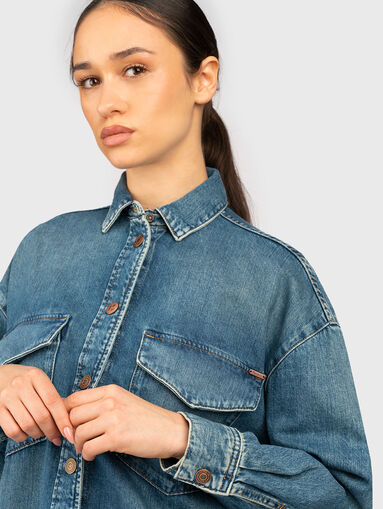 AUDREY denim shirt - 3