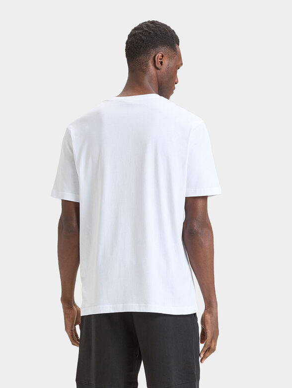 Cotton T-shirt with logo print - 3