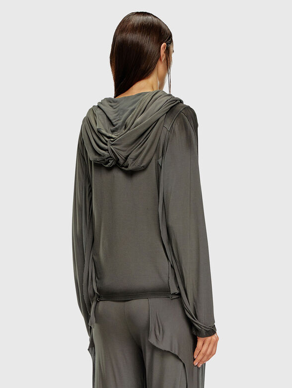 T-AGO sweatshirt with washed effect - 2