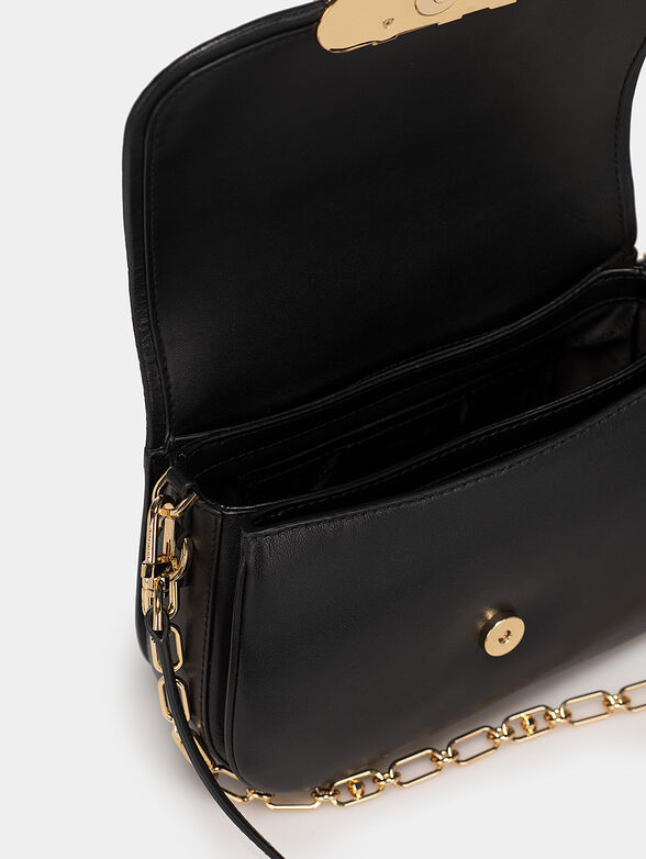 PARKER leather bag with logo accent - 6