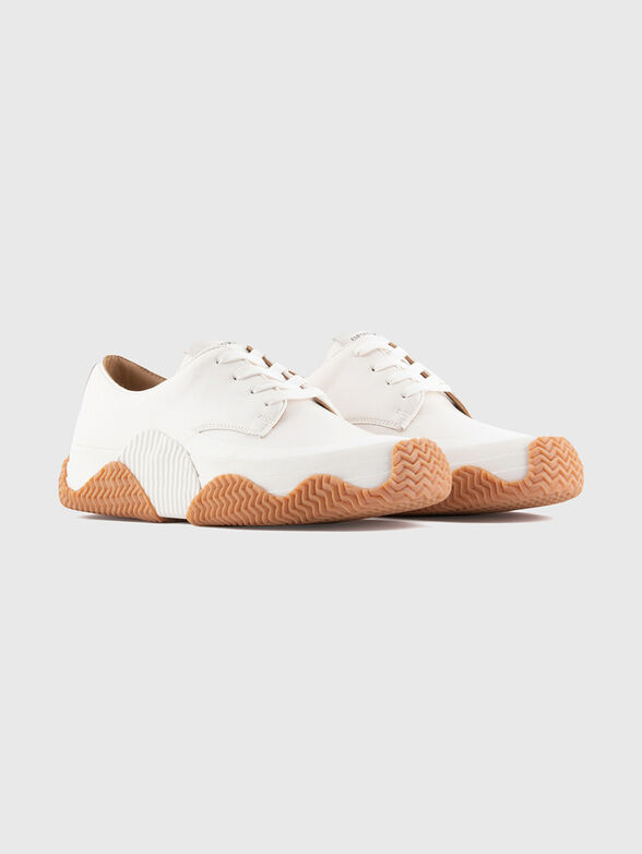 White leather sneakers - 2