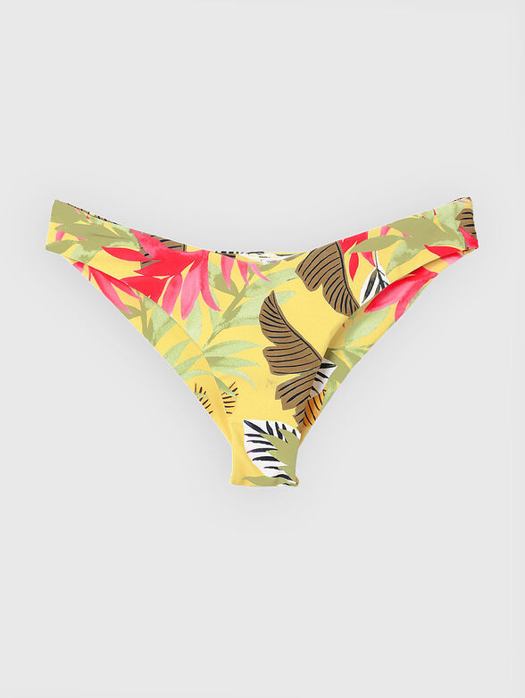 Bikini bottom with floral print - 4