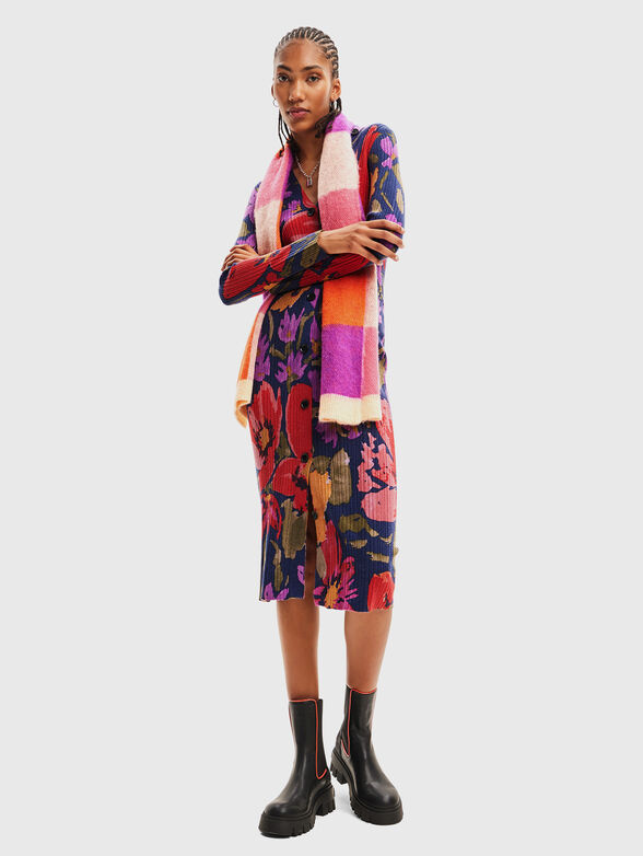 Dress with floral print - 4