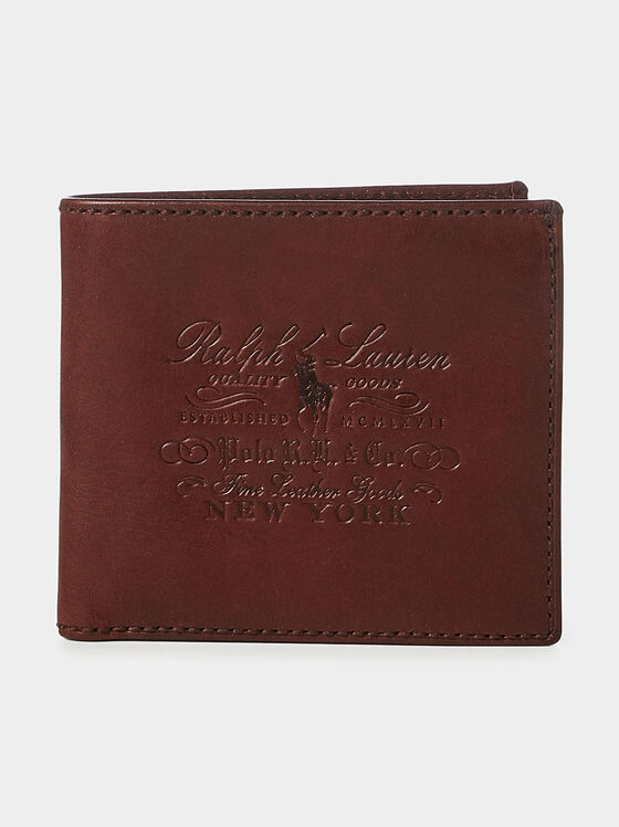 BILLFOLD leather wallet - 1