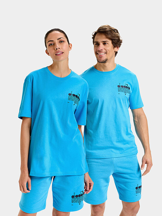 Βαμβακερό μπλουζάκι MANIFESTO με στάμπα - 1