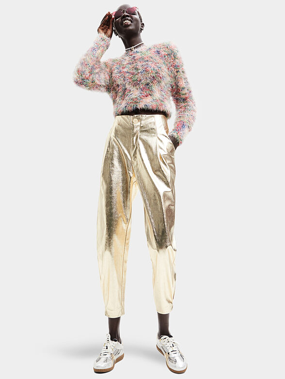 VICENZA trousers in gold color - 4