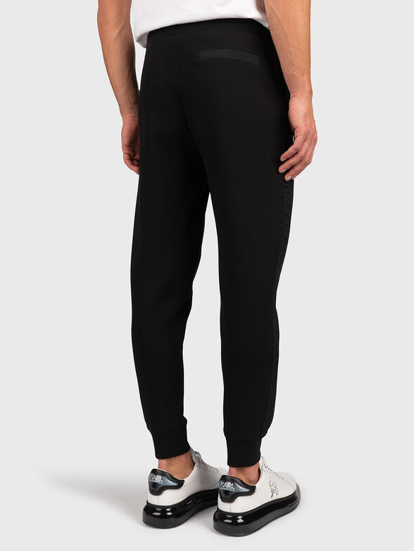 DIMAX black sports trousers - 2