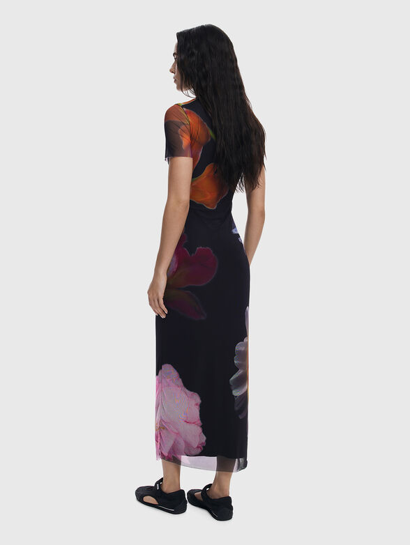 Dress with floral print - 1