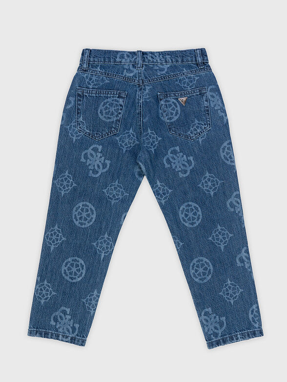 MUM fit jeans with logo details - 2