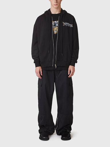 Sweatshirt with print on the back - 4