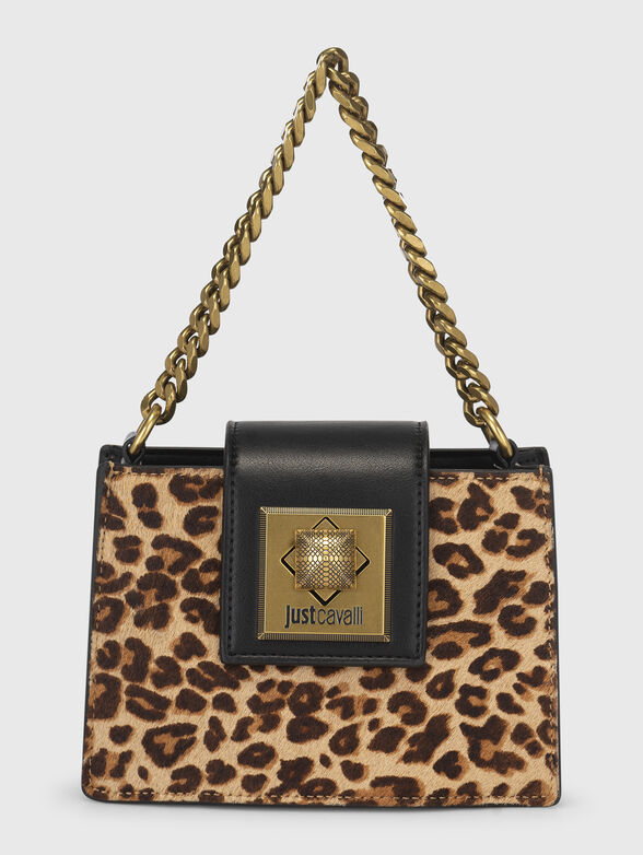 Crossbody bag with animal print - 1