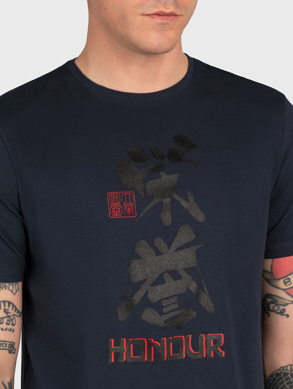 GMTS 112 T-shirt with multicolor print - 3