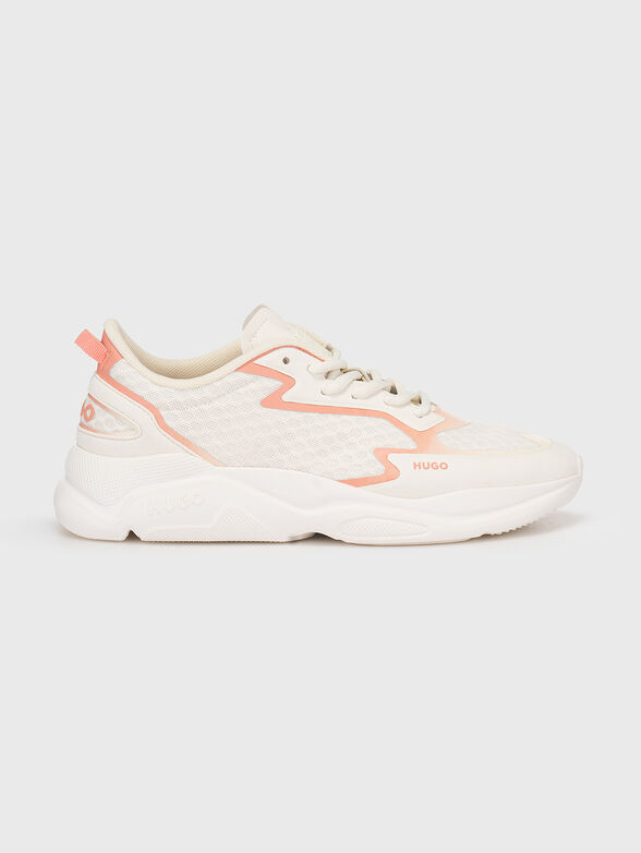 Sneakers with contrasting elements - 1
