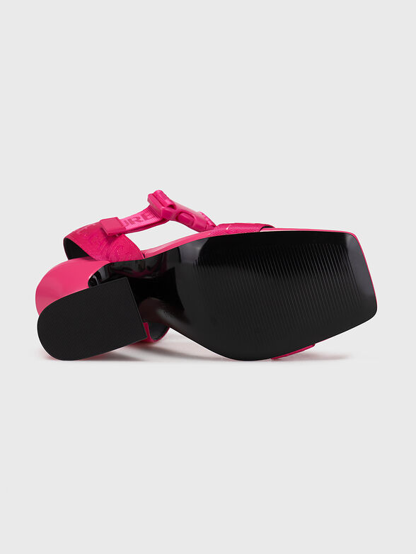 KIRSTEN sandals in fucsia color - 5