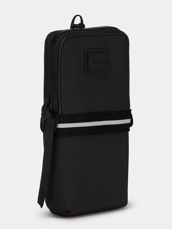 Black phone case with zipper - 6