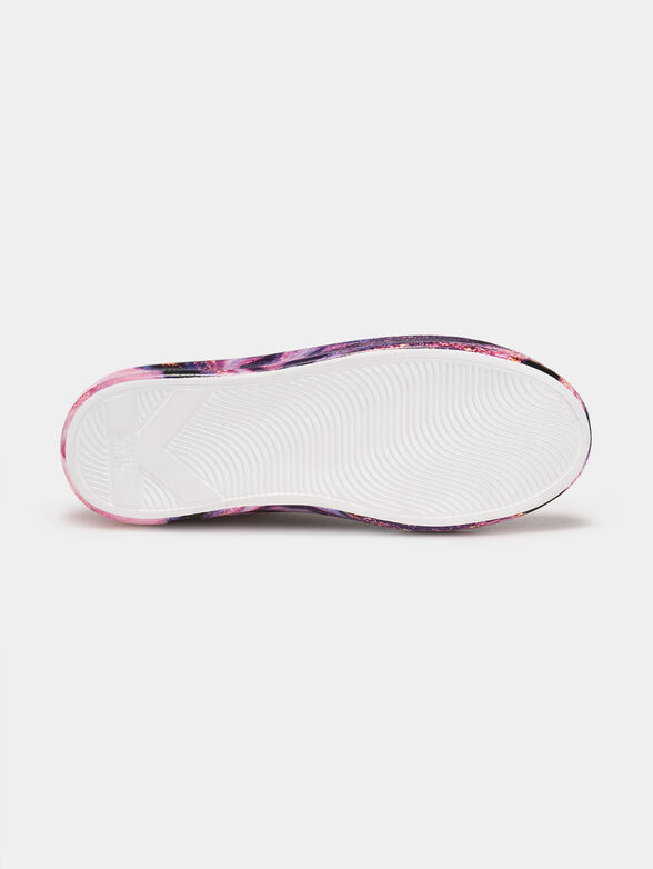 KAPRI shoes with accent sole - 5