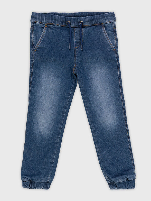 Ellastic waist jeans - 1